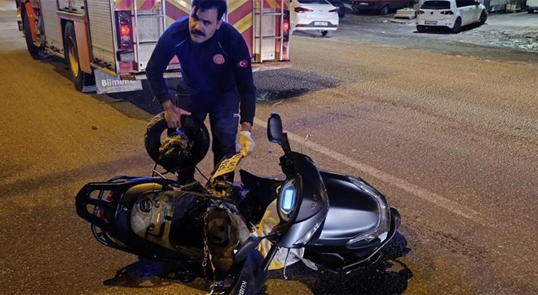 Mardinde feci kaza Cipin çarptığı motosikletli genç hayatını kaybetti