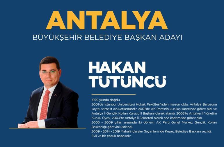 AK Parti Antalya Büyükşehir Belediye Başkan adayını açıkladı