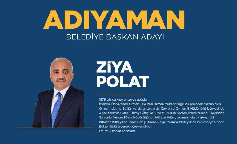 AK Parti Adıyaman Belediye Başkan Adayı Ziya Polat