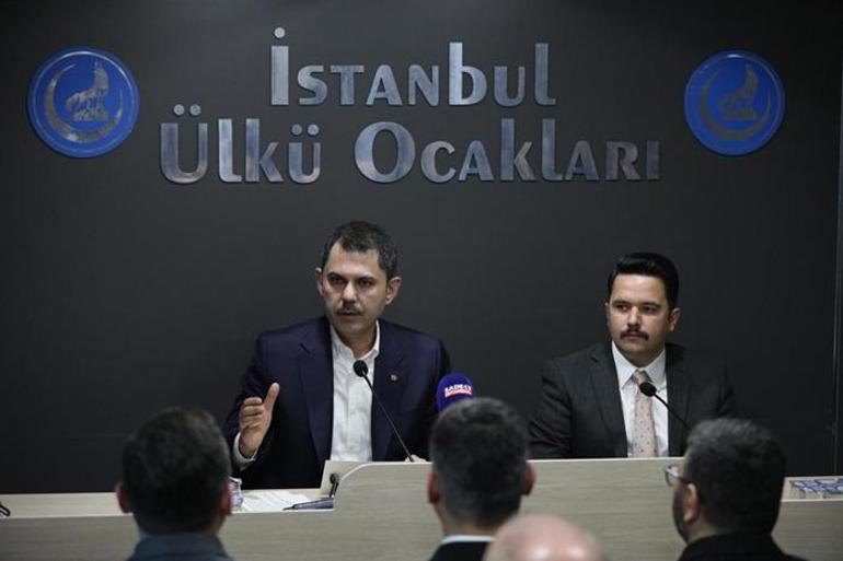 Murat Kurum: İstanbulda yaşanan duraklama dönemini bitireceğiz