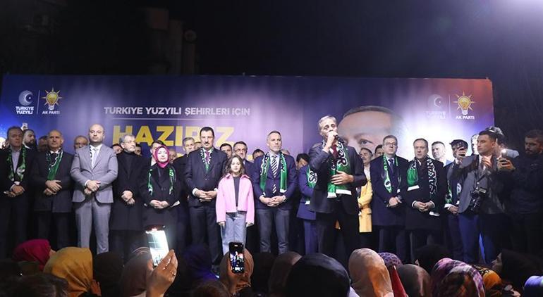 Cumhurbaşkanı Erdoğan, Sakaryadaki aday tanıtım törenine telefonla bağlandı