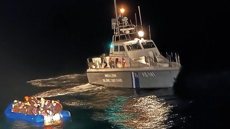 Göçmenlerin imdadına Türk Sahil Güvenlik ekipleri yetişti Yunan botundan insanlık dışı muamele