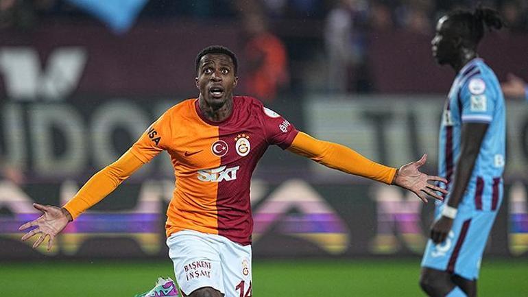 Galatasarayda Wilfried Zaha fırtınası Okan Burukun güvenini boşa çıkarmadı