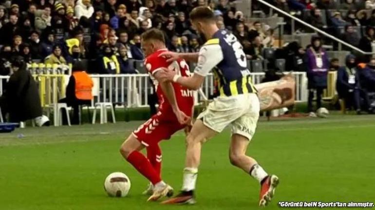 Samsunsporun Fenerbahçeye attığı golden önce faul var mı Eski hakem canlı yayında sert çıktı Beden dili her şeyi anlatıyor