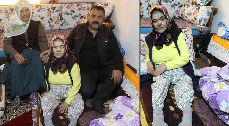 9 çocuğunu evlendirdi 48 yıldır engelli kızına bakıyor