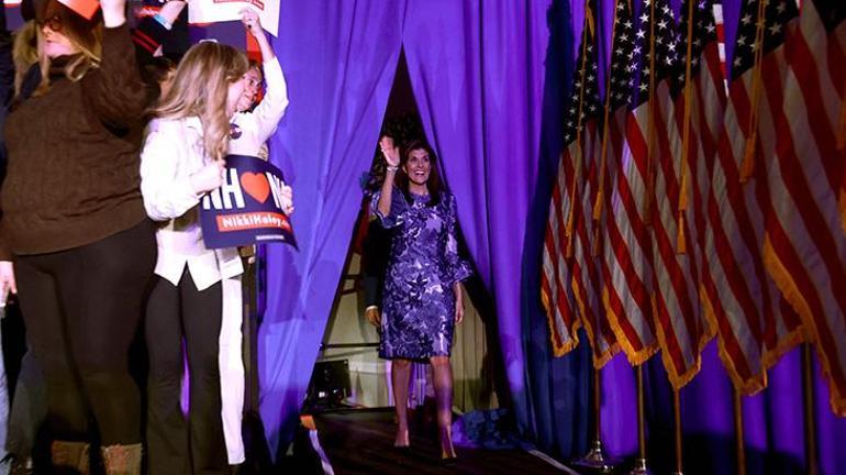 ABD Başkanlık Seçimi: Cumhuriyetçi Parti önseçiminde Trump, New Hampshireda rakibi Haleyi yendi