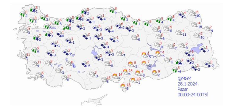 Meteoroloji duyurdu Haftalık hava durumu raporunda kar alarmı İstanbul ve birçok ilde etkili olacak