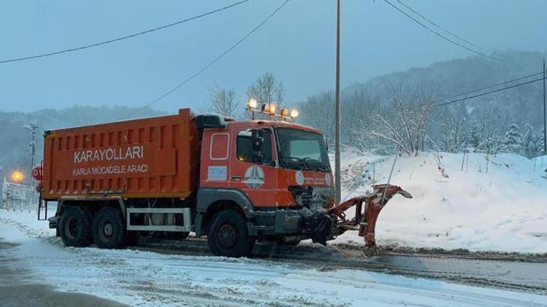 Bolu Dağı geçişi Ankara istikameti ağır taşıt trafiğine açıldı
