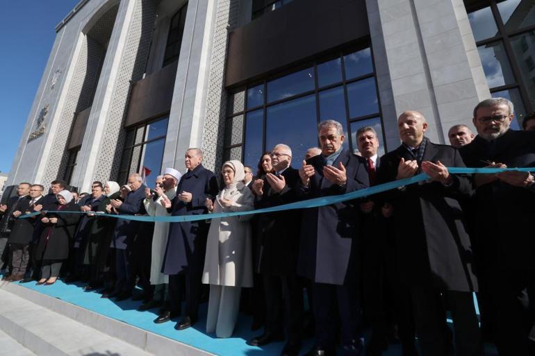 AK Parti Merkez Hizmet binası açılışı Erdoğan: Engelsiz olarak tasarlandı