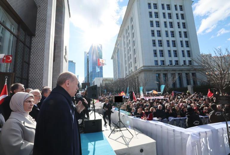 AK Parti Merkez Hizmet binası açılışı Erdoğan: Engelsiz olarak tasarlandı
