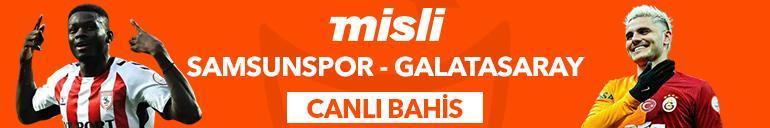 Samsunspor - Galatasaray maçı Tek Maç, Canlı Bahis, Canlı Sohbet seçenekleriyle ve Misli’de
