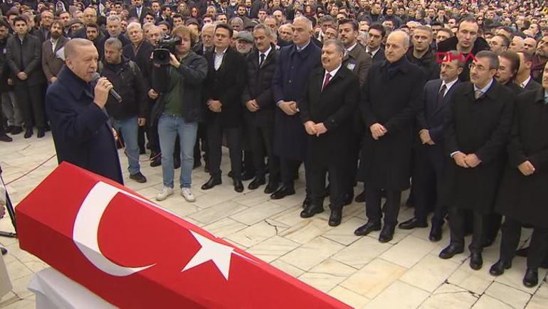 Cumhurbaşkanı Erdoğan, Alev Alatlının cenaze törenine katıldı