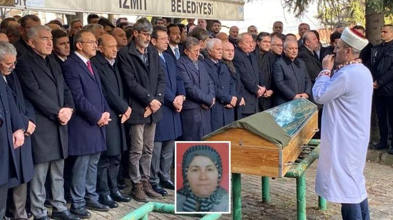 Meral Akşener ablası Mualla Özeni son yolculuğuna uğurladı