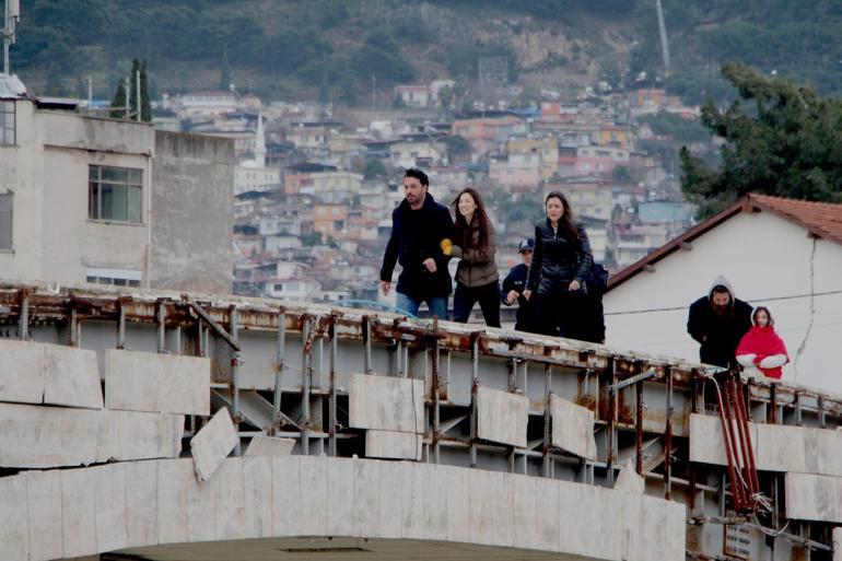 Arka Sokaklar oyuncuları deprem bölgesi Antakyada