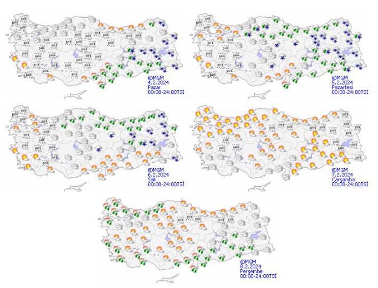 Meteorolojiden sağanak ve kar uyarısı Bu gece ve yarına dikkat