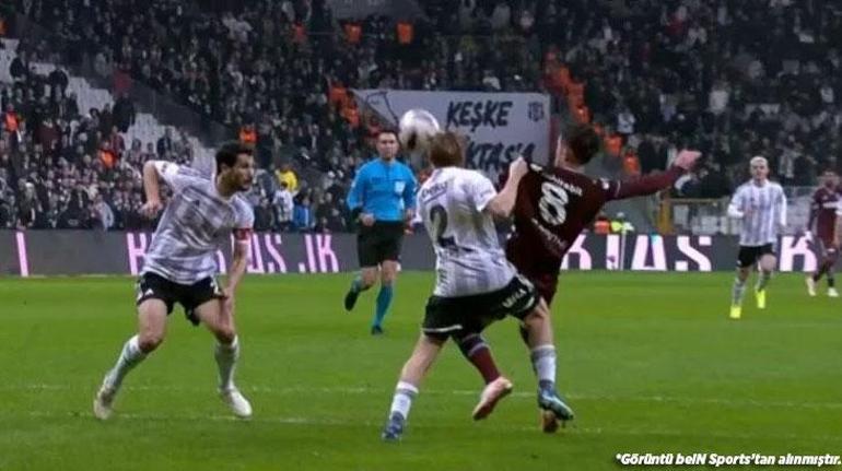 Beşiktaş-Trabzonspor maçında penaltı pozisyonu tartışma yarattı Eski hakem canlı yayında patladı: Sinirlenmek istemiyorum