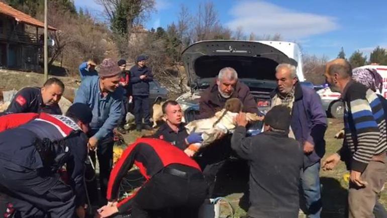 Kuyuda 3 yaşındaki Rabia mucizesi İtfaiyecileri bile ağlatan kurtuluş