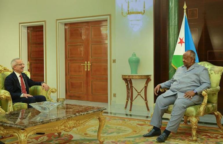 Bakan Uraloğlu, Cibuti Cumhurbaşkanı ile görüştü