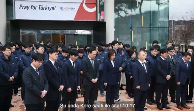 Güney Korede 6 Şubat anması: Tüm kalbimizle yanınızdayız