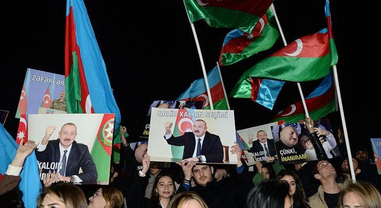 Son dakika: Azerbaycan bir kez daha Aliyev dedi Kutlamalara başladılar