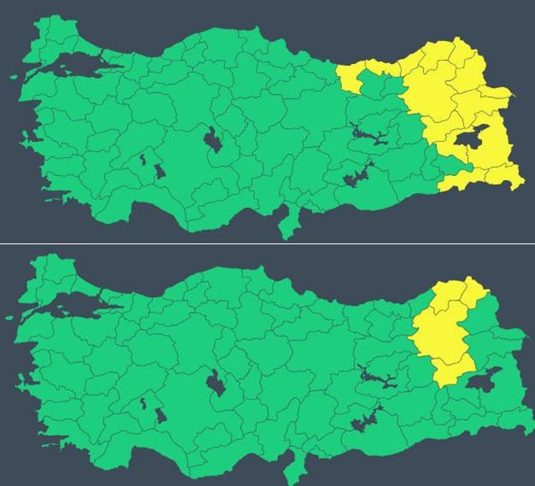 Son dakika… Meteorolojiden yeni uyarı geldi 14 kent için ‘çığ’ alarmı