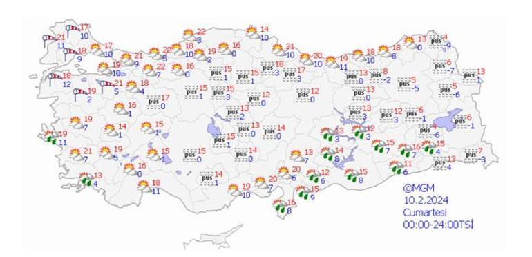 Meteoroloji haritayı güncelledi İstanbul dahil 21 ile uyarı
