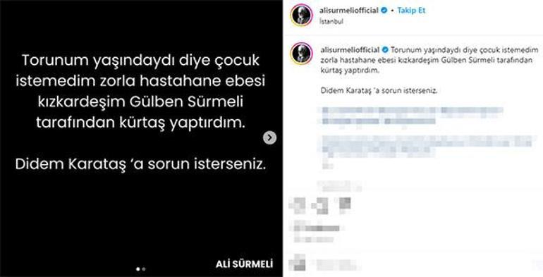 Ali Sürmelinin Instagram hesabı hacklendi Olay yaratan iddialar