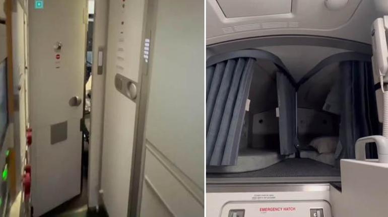 Uçakta panik yaratan gizli oda Pilot tek tek itiraf etti: Hepimiz uyuyoruz