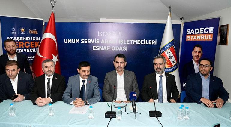 Murat Kurum yeni projeyi duyurdu Servis araçlarında barkod uygulaması