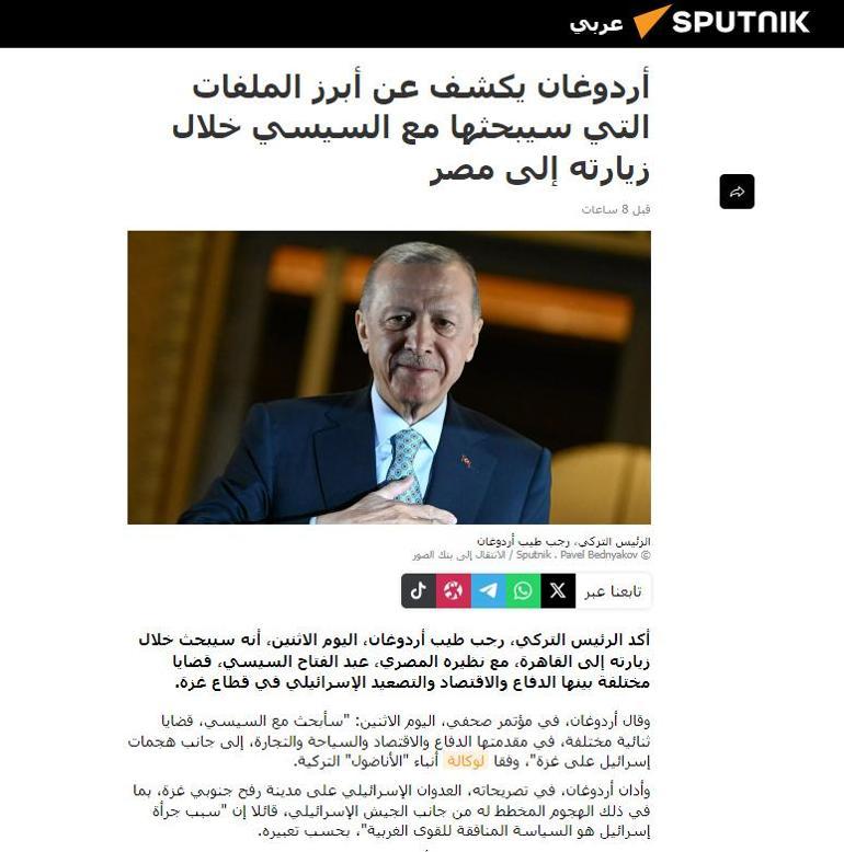 Erdoğan Arap medyasında manşet BBC, tarihi ziyareti yakından izleyecek ülkeleri sıraladı