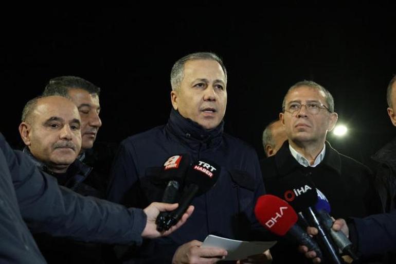 İçişleri Bakanı Yerlikaya Erzincanda Çalışmalarımız aralıksız devam ediyor