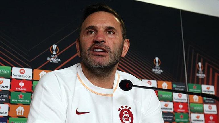 Galatasarayda Okan Buruk, Sparta Prag maçı öncesi iddialı: 4 kupayı da istiyoruz