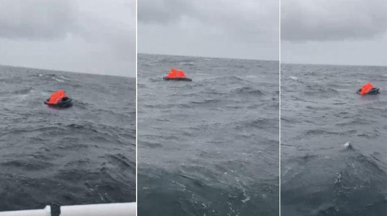 Marmara Denizinde batan kargo gemisinin yeri tespit edildi