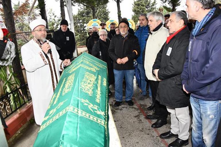 Erkan Özermana veda Ünlü isimler cenaze için bir araya geldi