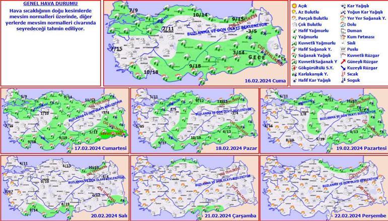 Son dakika… Meteoroloji İstanbul dahil 8 kent için uyardı: Sıcaklıklar düşüyor: Kar ve sağanak alarmı