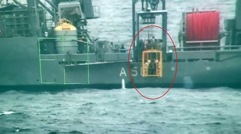 Marmarada batan gemideki 6 denizciden 2sinin cansız bedenleri tespit edildi