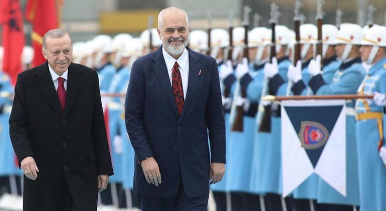 Arnavutluk Başbakanı Rama Türkiyede
