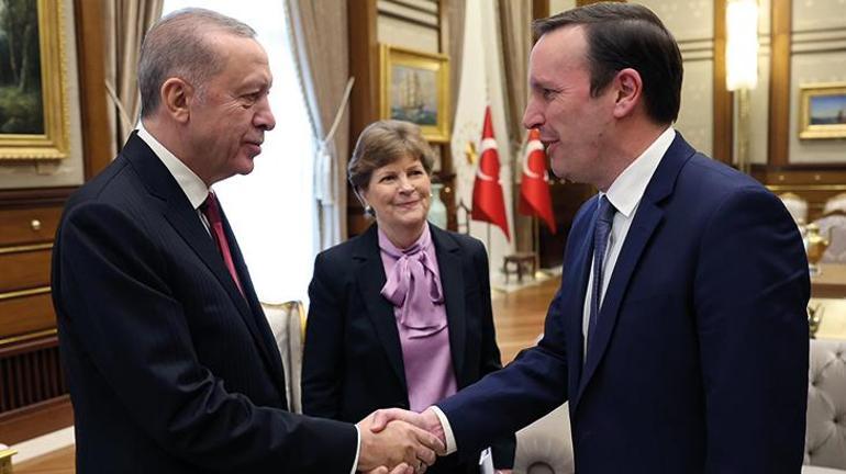 Erdoğan, ABDli Senatör Jeanne Shaheeni kabul etti