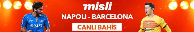 Napoli-Barcelona maçı canlı bahis seçeneğiyle Mislide