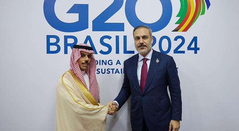 Bakan Fidandan G20 Dışişleri Bakanları zirvesinde peş peşe görüşmeler