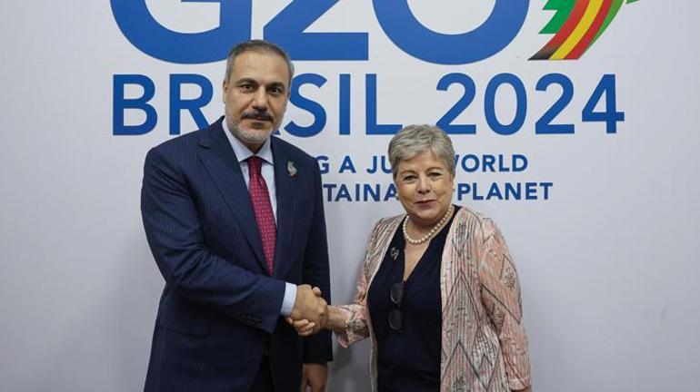 Bakan Fidandan G20 Dışişleri Bakanları zirvesinde peş peşe görüşmeler