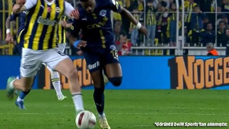 Fenerbahçe lehine verilen penaltı kararı doğru mu Eski hakem canlı yayında açıkladı
