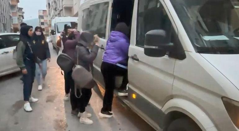 İstanbulda fuhuş operasyonu 16 kadın kurtarıldı