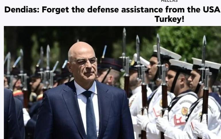 Yunan Savunma Bakanı Dendiastan Türkiye itirafı: Kuşatmaya hazırlanıyorlar