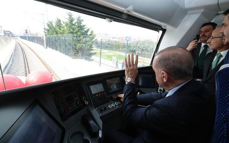 Sirkeci-Kazlıçeşme hattı açıldı Erdoğan: 5 yılda hiçbir şey yapmadılar