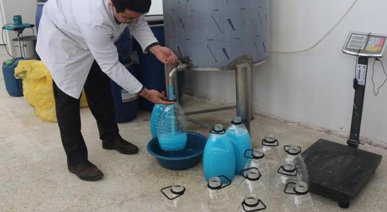 Bitlis Eren Üniversitesi Van Gölü suyundan sabun üretiliyor