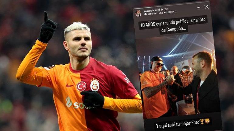Galatasarayda Mauro Icardiden Fenerbahçeye yanıt