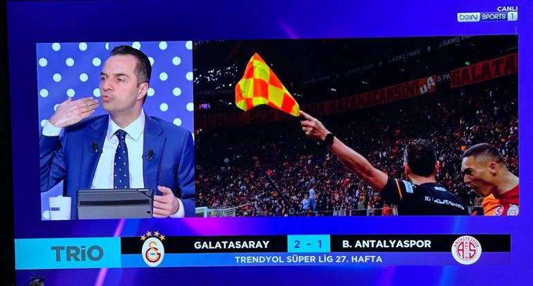Galatasaray - Antalyaspor maçındaki kararları eski hakemler yorumladılar: Pozisyonu UEFA ülkelerine gönderin