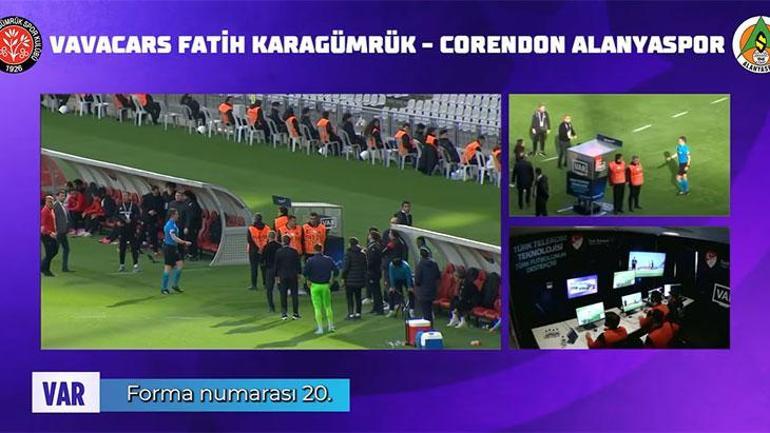 TFF, VAR kayıtlarını açıkladı İşte Galatasaray - Antalyaspor ve Fenerbahçe - Kasımpaşa hakem konuşmaları