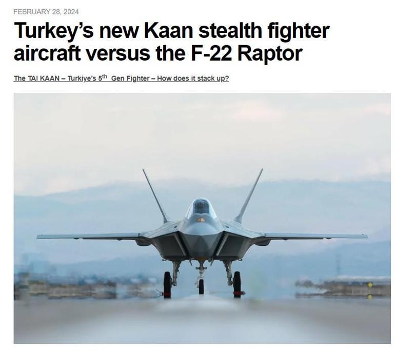 KAANı ABDnin hiçbir ülkeye satmadığı F-22 ile karşılaştırdılar: Türkler bunu nasıl yaptı